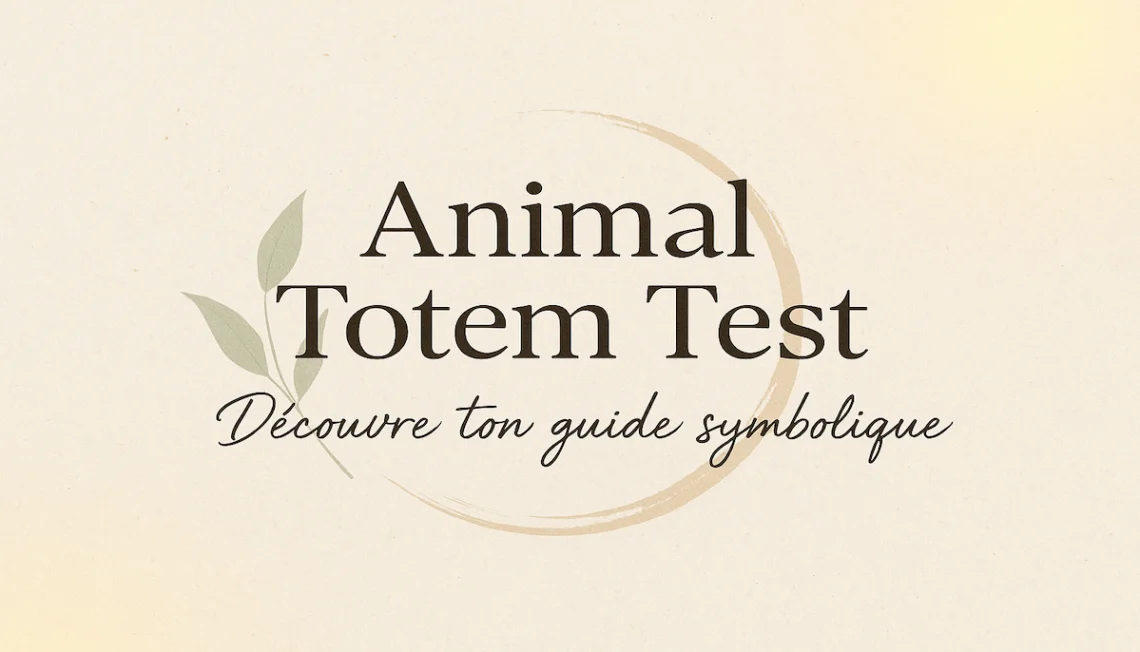 Test Animal Totem : découvre ton guide