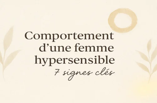 Comportement d’une femme hypersensible – Visuel doux et symbolique par SōMind