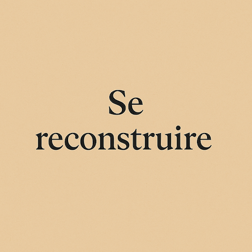 Se reconstruire en douceur