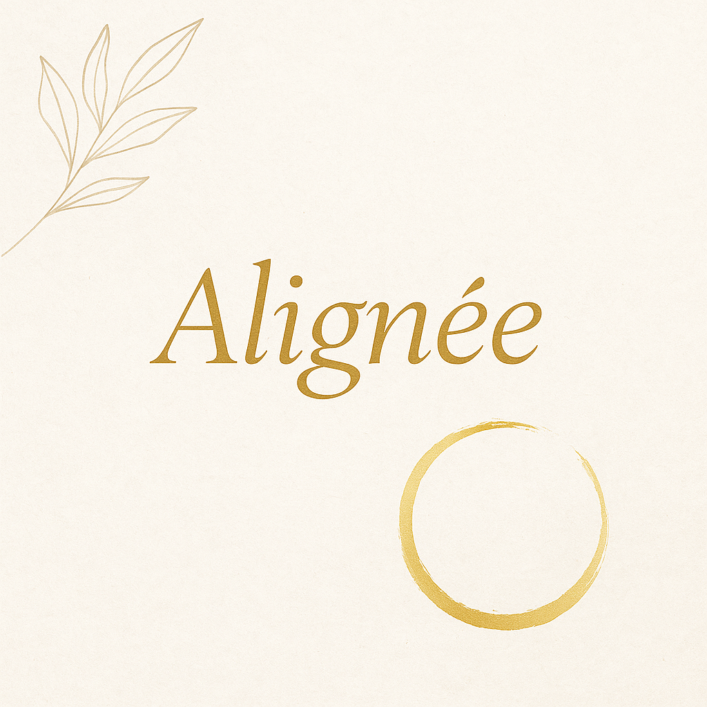Alignée avec soi-même