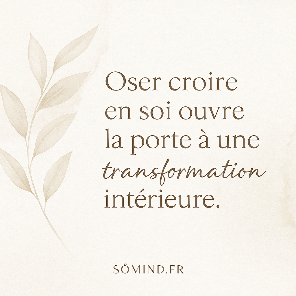 « La confiance ne supprime pas les doutes, elle les traverse. »