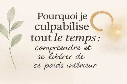 Pourquoi je culpabilise tout le temps – Image d’en-tête SōMind