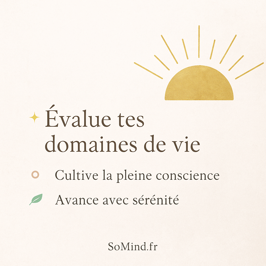 Roue de la vie – évaluer ses domaines avec clarté