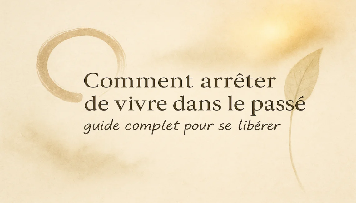 Comment arrêter de vivre dans le passé : guide complet