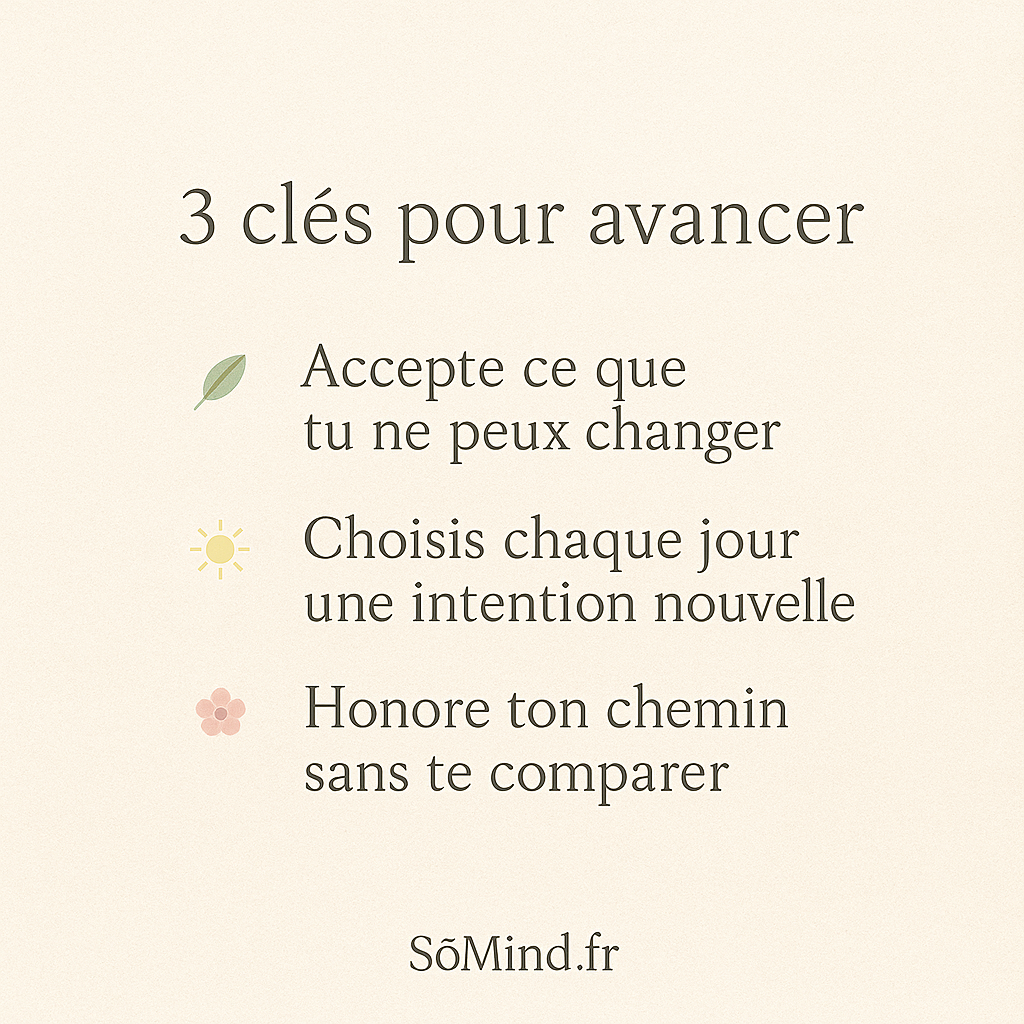 3 clés pour avancer et tourner la page du passé