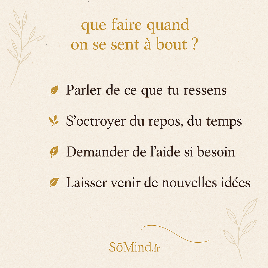 3 gestes simples quand tu en as marre de tout