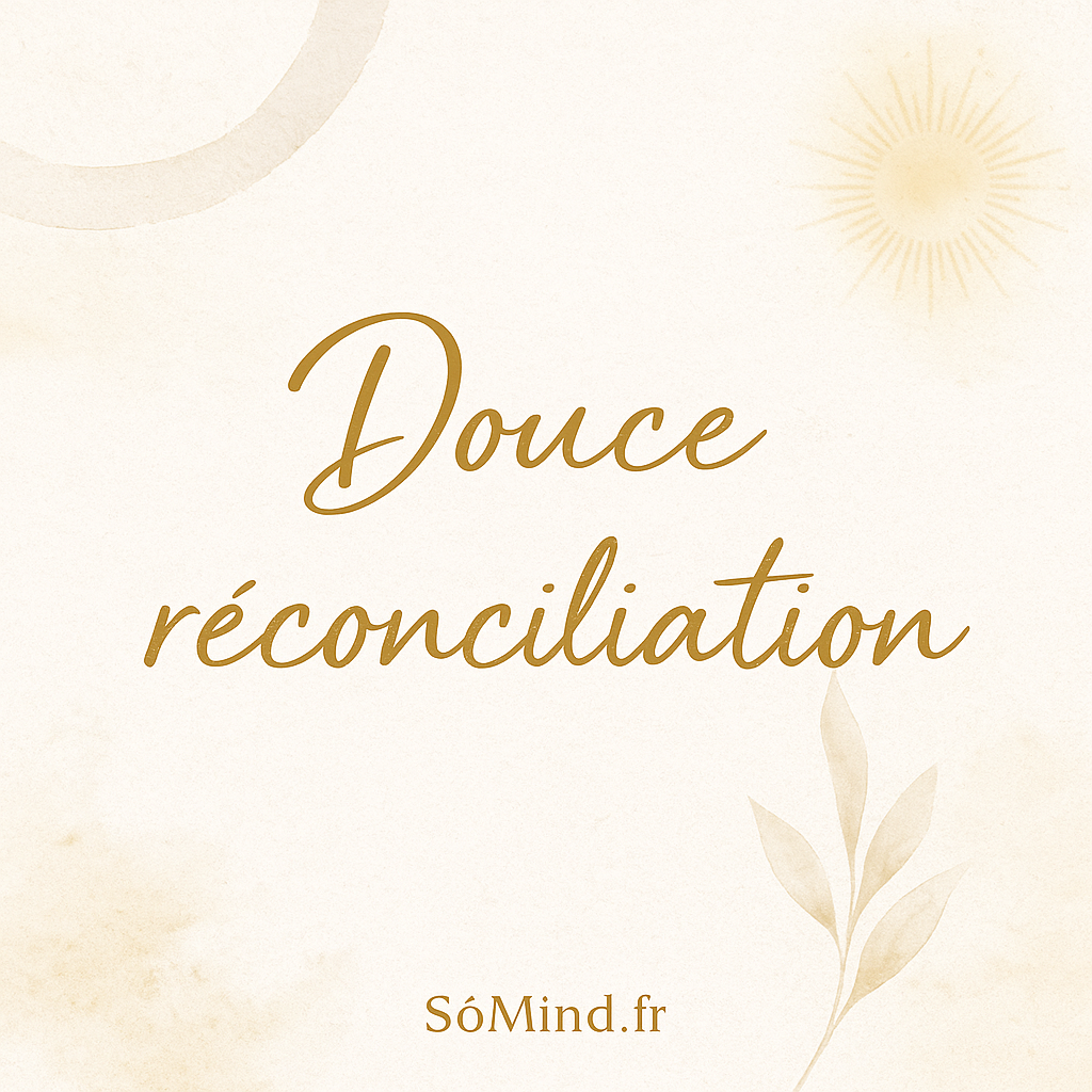 Douce réconciliation : guérir les blessures du cœur