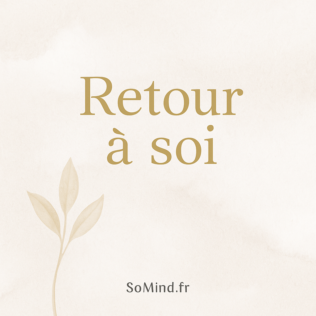 Retour à soi. Trouver la paix intérieure sans se comparer