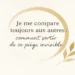 Je me compare toujours aux autres : sortir de ce piège invisible avec douceur