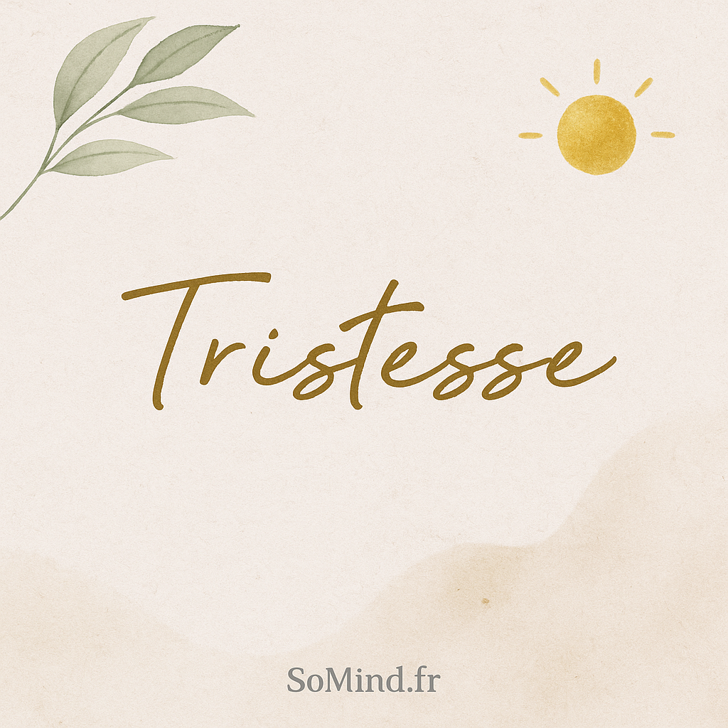 Tristesse – apprendre à l’accueillir avec douceur